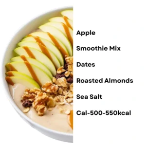 Salted Caramel Apple Bowl